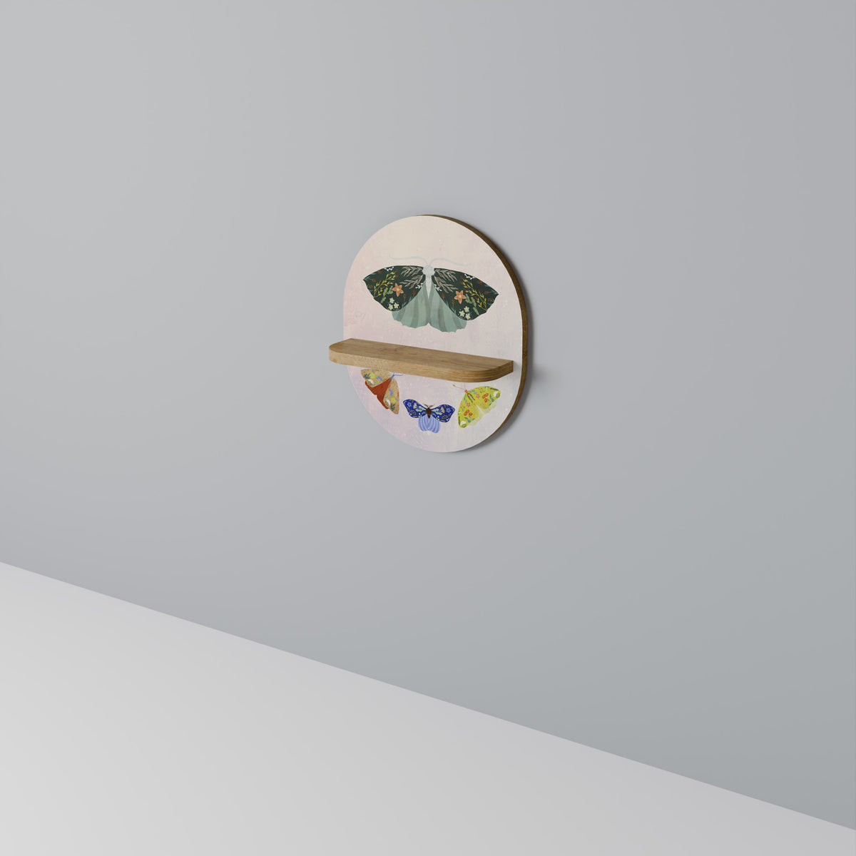 MOTH INTO THE LIGHT Art Shelf