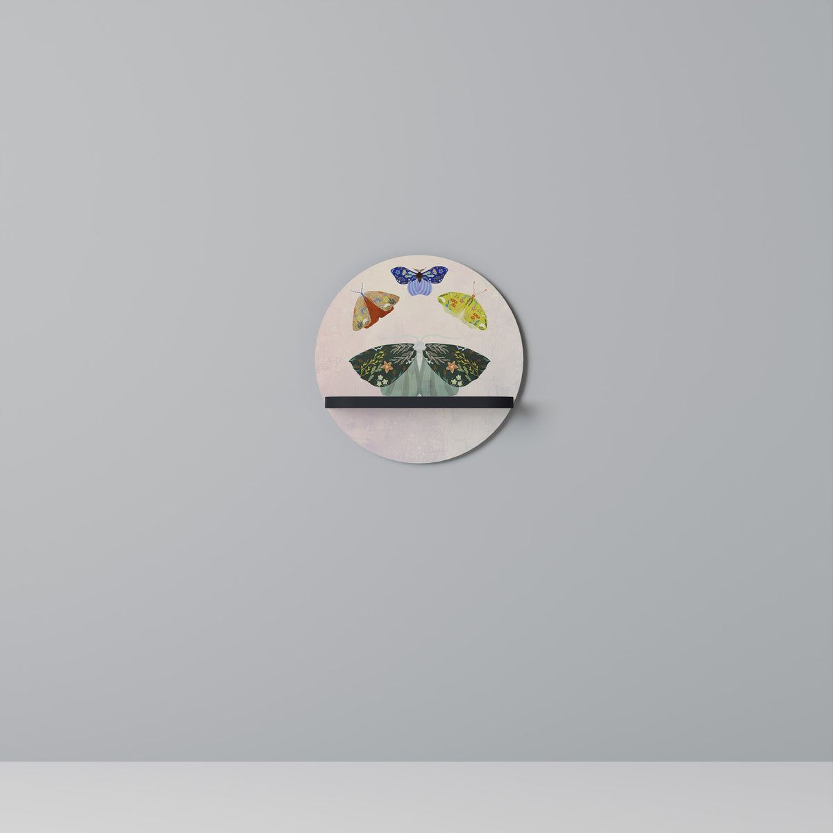 MOTH INTO THE LIGHT Art Shelf