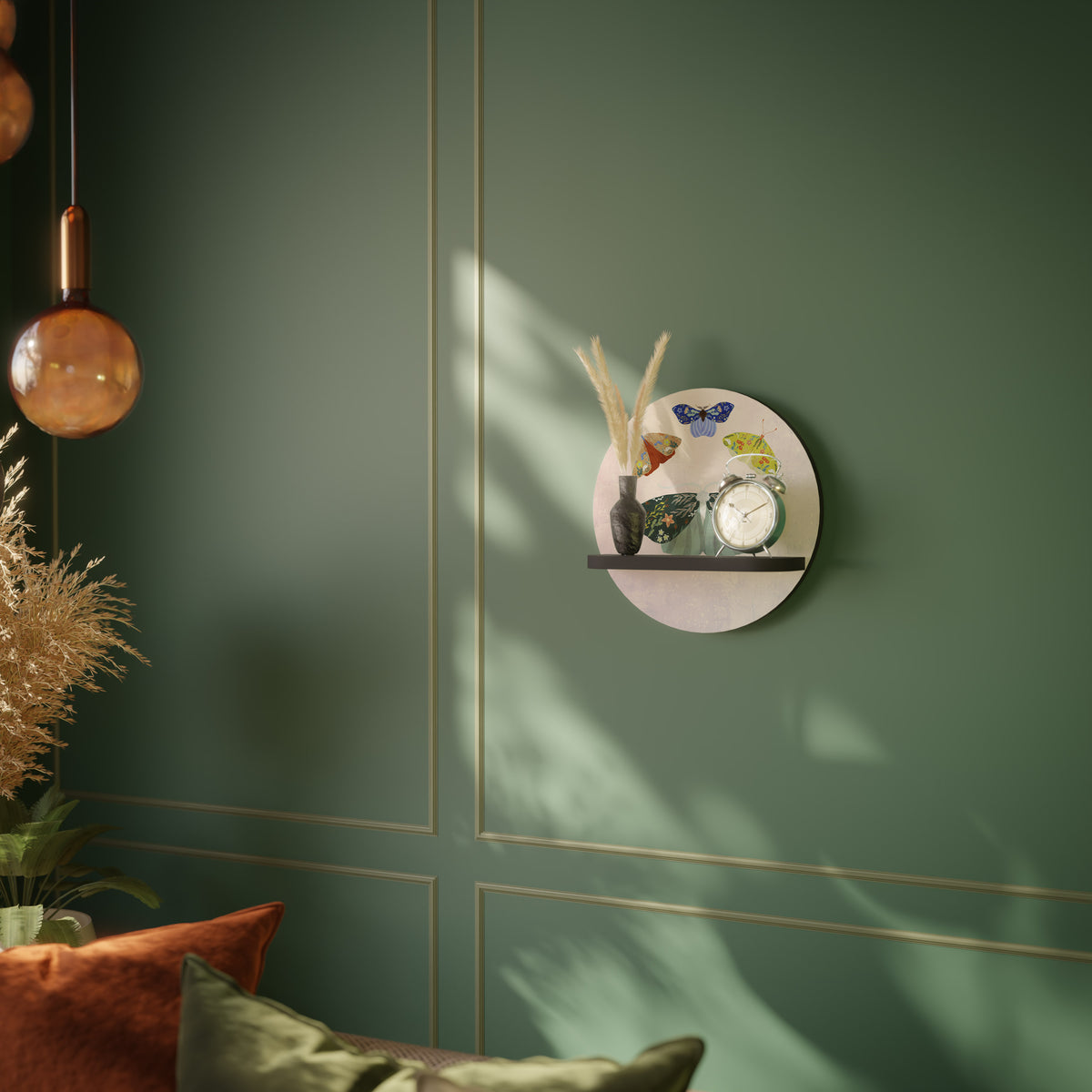 MOTH INTO THE LIGHT Art Shelf