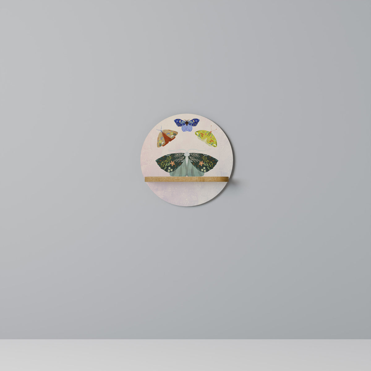 MOTH INTO THE LIGHT Art Shelf