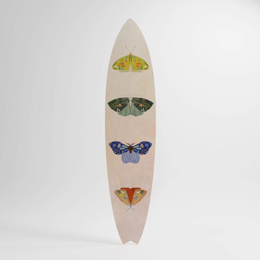 MOTH INTO THE LIGHT Surfboard Decorative Panel