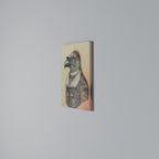 FEATHERED FASHIONISTA Vertical Canvas Print