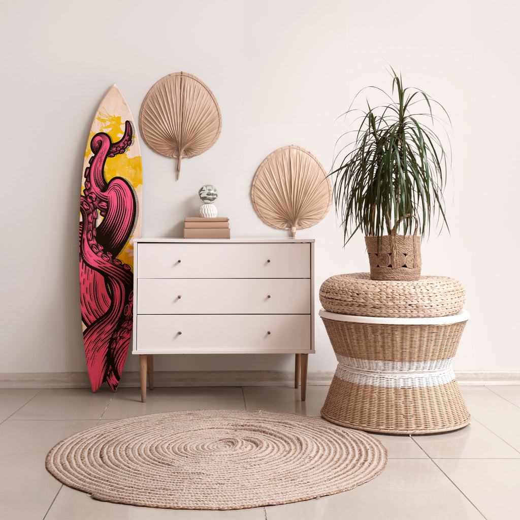 TENTACKLES DANCE Surfboard Decorative Panel