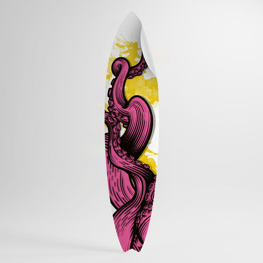 TENTACKLES DANCE Peel and Stick Surfboard Sticker