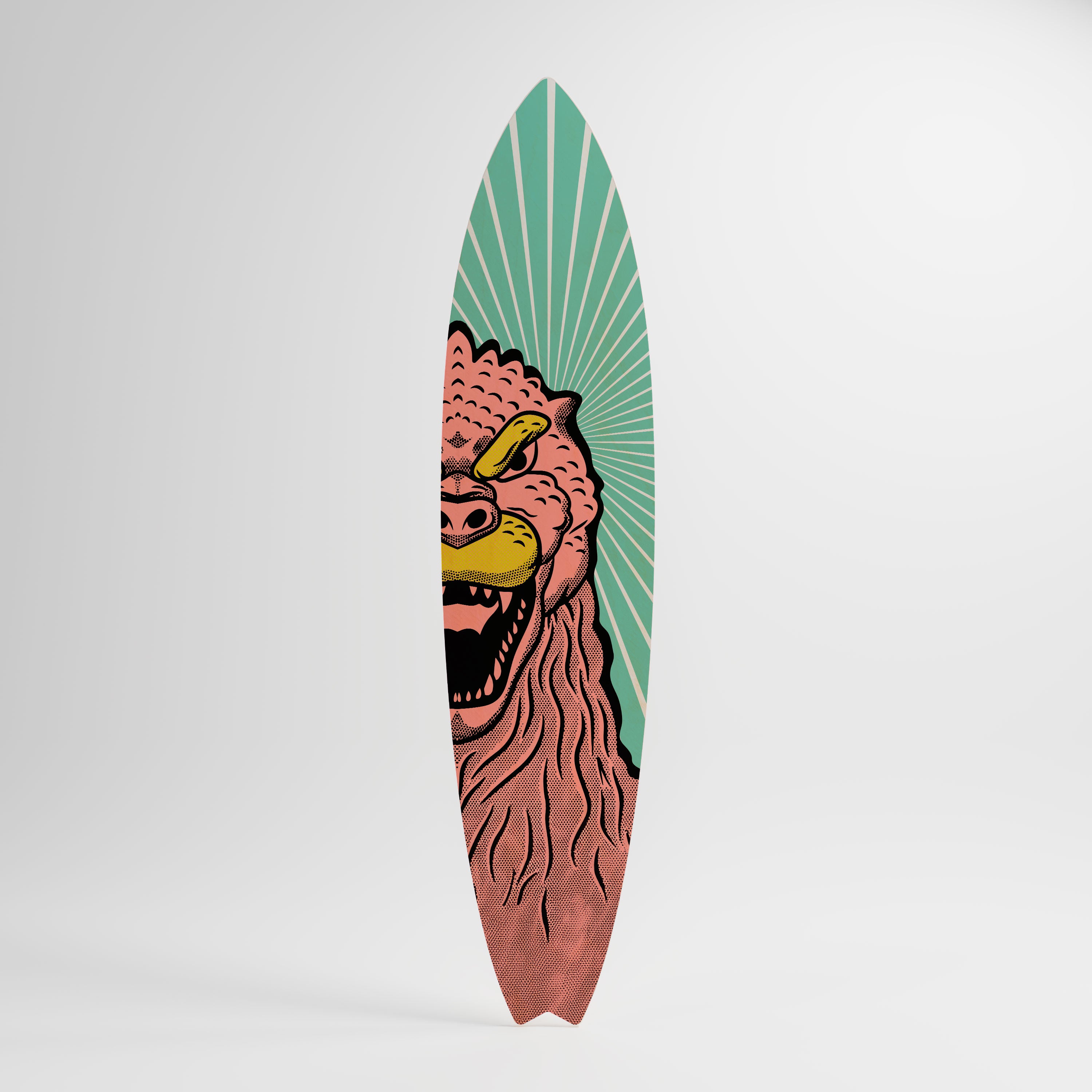 GODZILLA WELCOME Surfboard Decorative Panel
