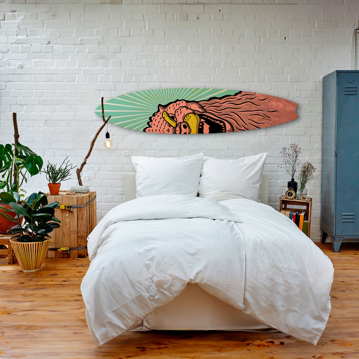 GODZILLA WELCOME Surfboard Decorative Panel