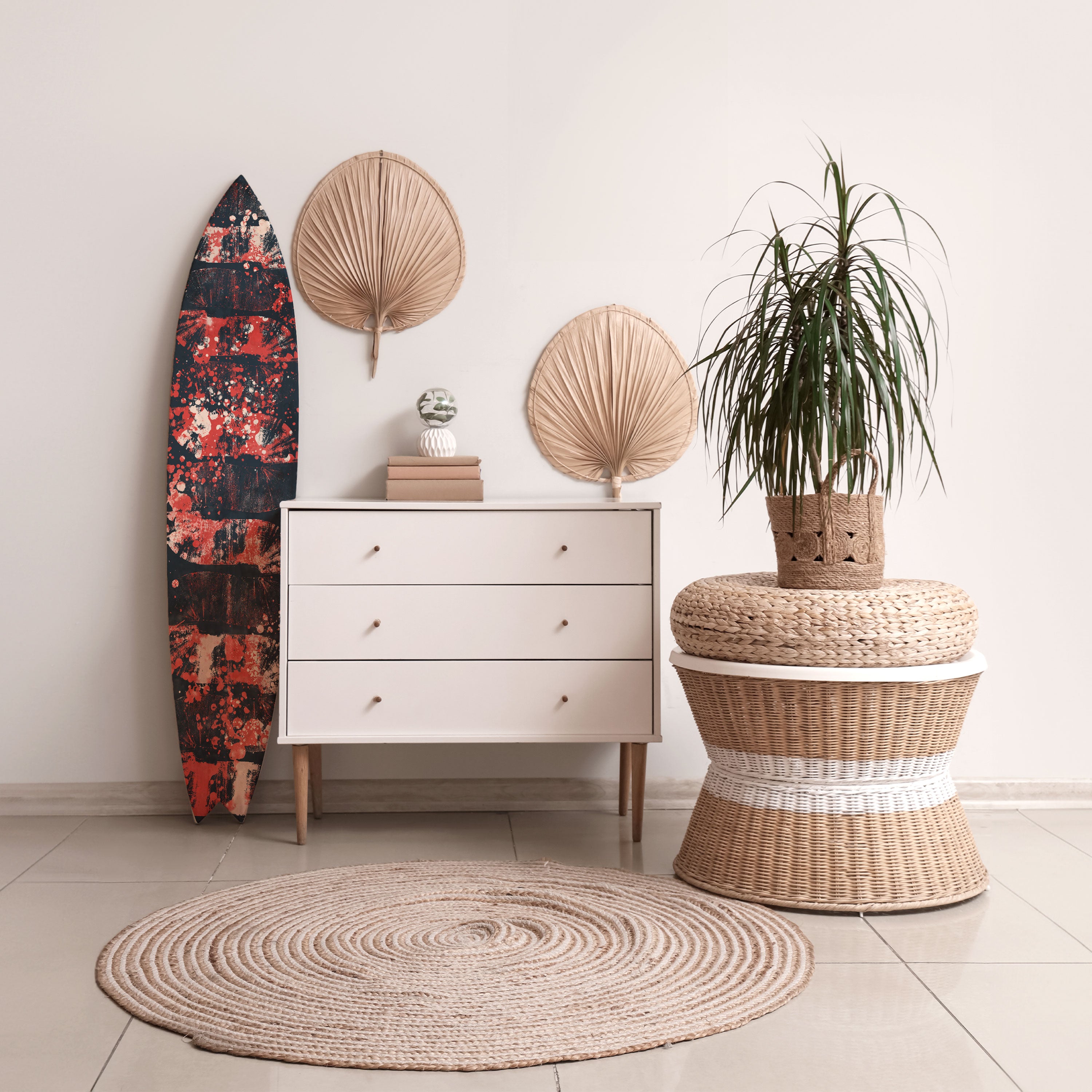 SPLASHED SONATA Surfboard Decorative Panel
