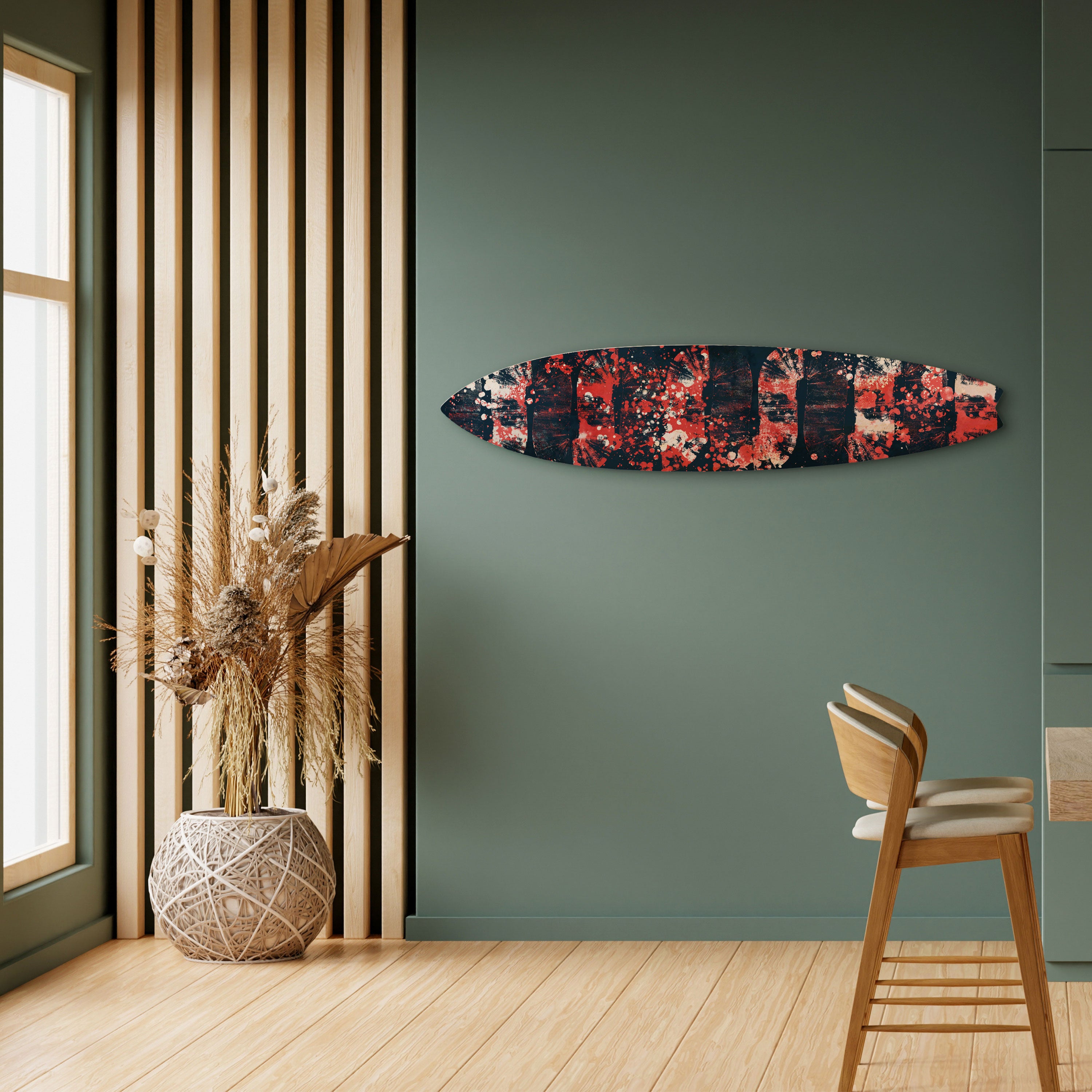 SPLASHED SONATA Surfboard Decorative Panel