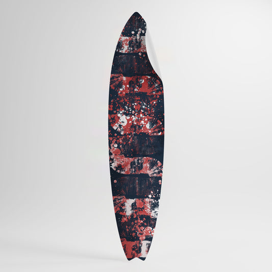 SPLASHED SONATA Peel and Stick Surfboard Sticker