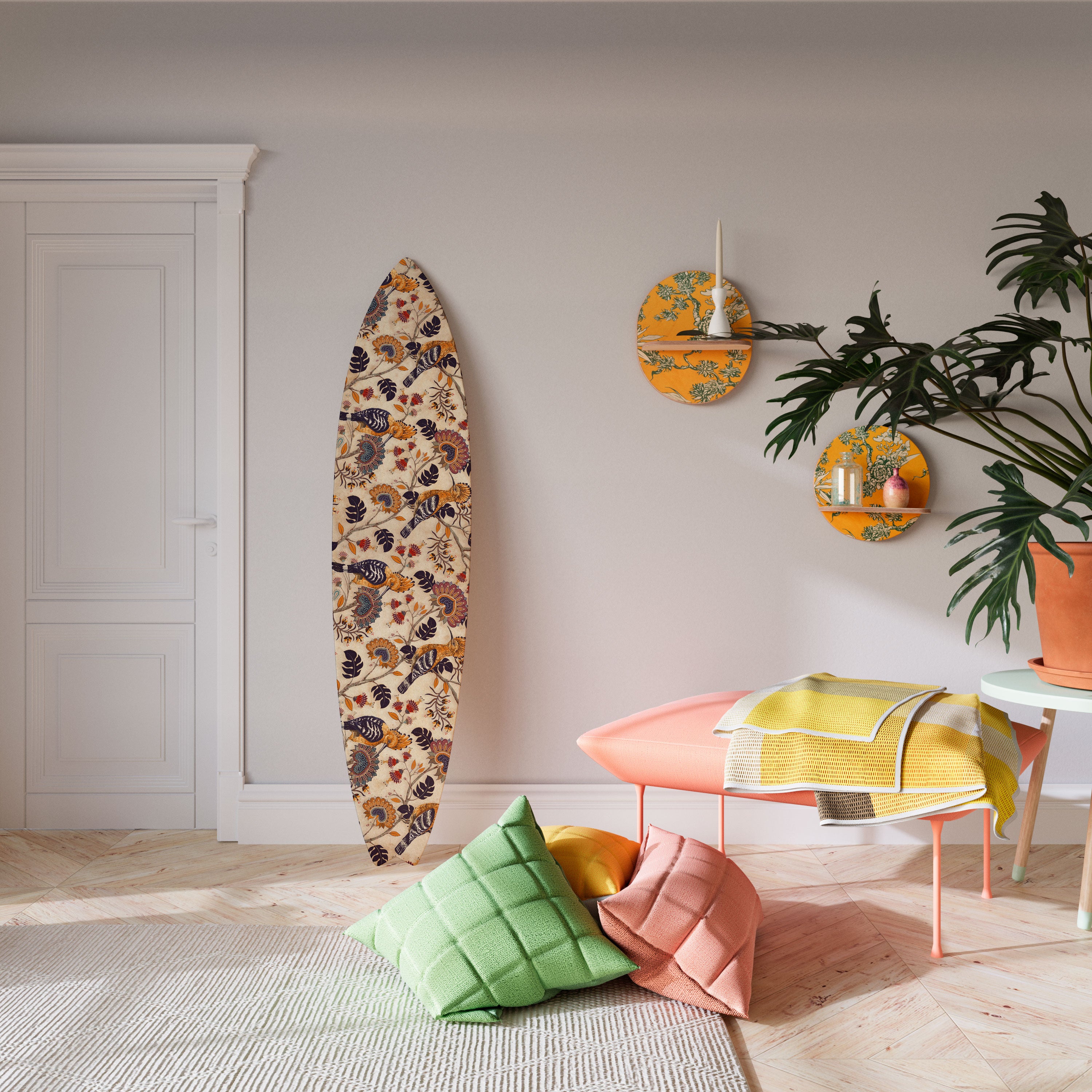 EMINENT HOOPOE Surfboard Decorative Panel