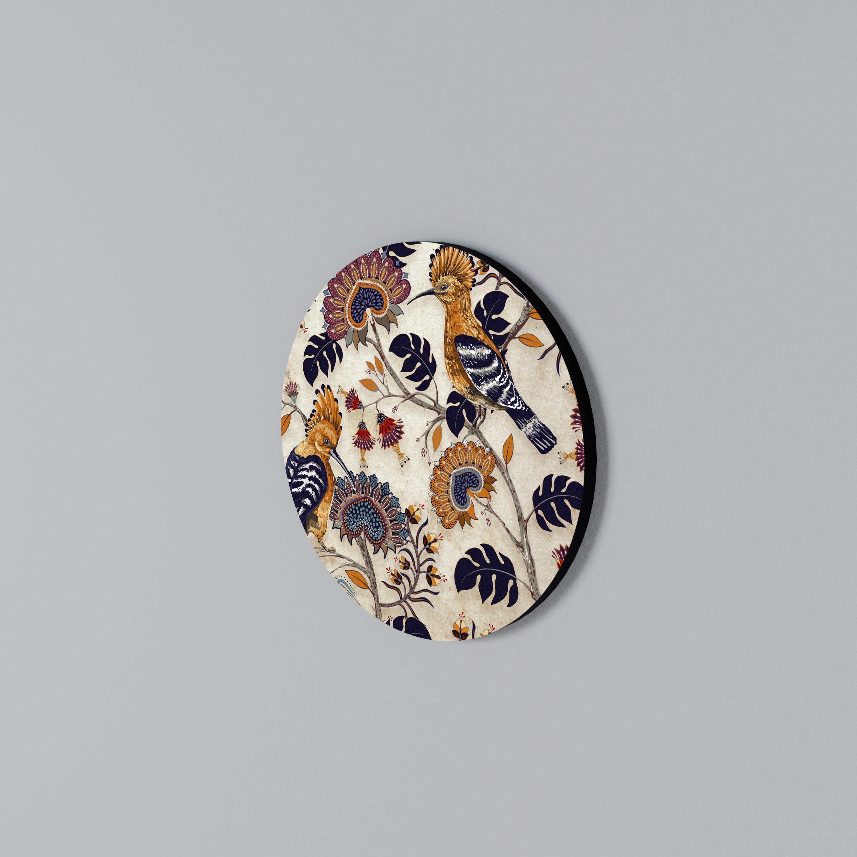 EMINENT HOOPOE Round Wall Art