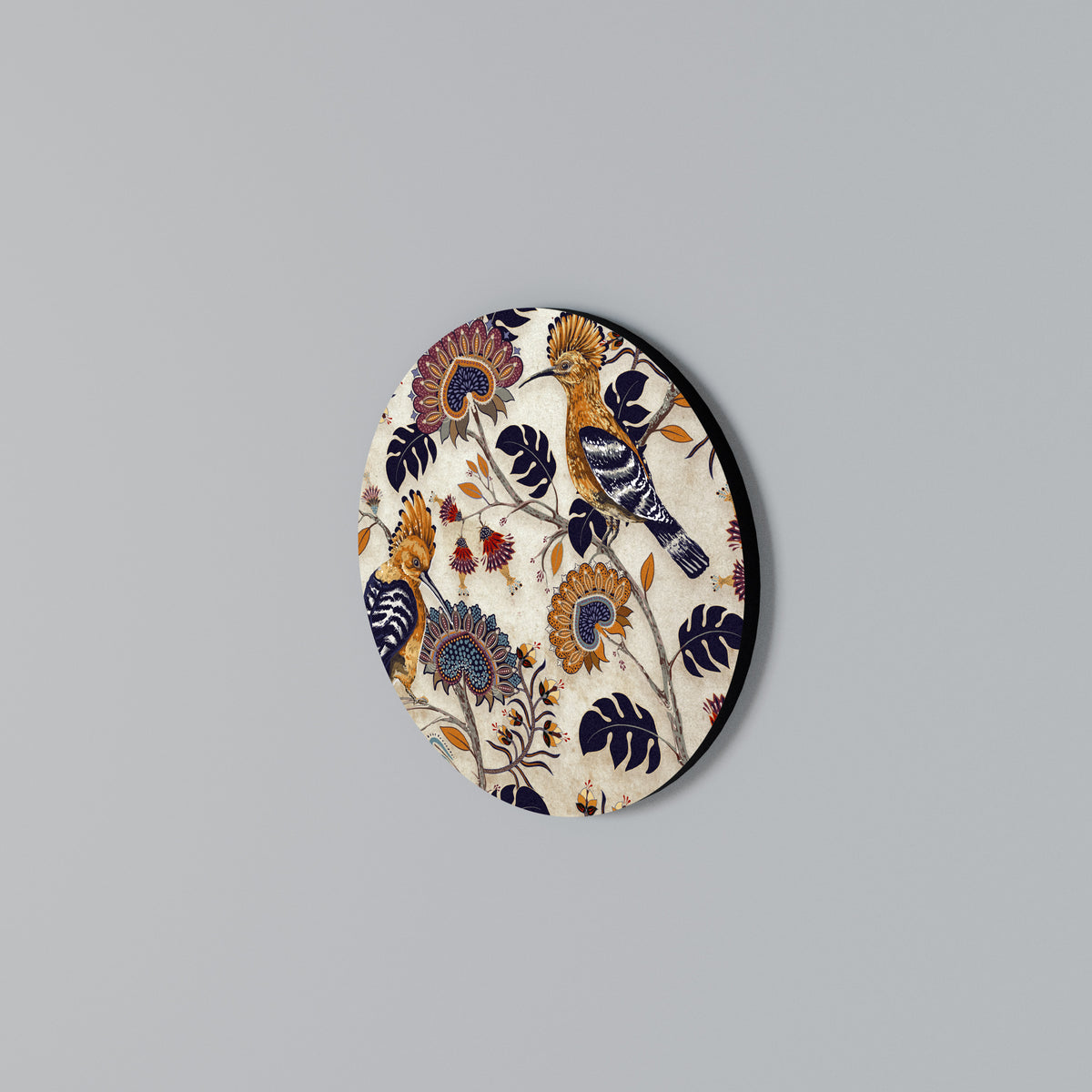 EMINENT HOOPOE Round Wall Art