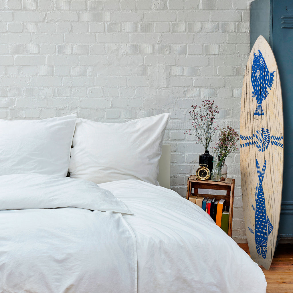 MARINE CREATURES Surfboard Decorative Panel