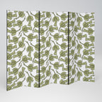 SEEDLING SONGBIRD 6-Panel Room Divider
