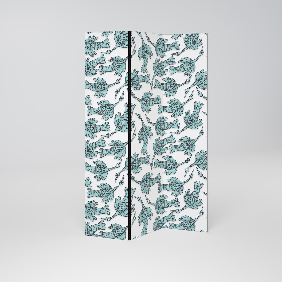 WATERSPOUT SONGIBIRD 3-Panel Room Divider