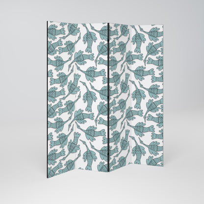 WATERSPOUT SONGIBIRD 4-Panel Room Divider