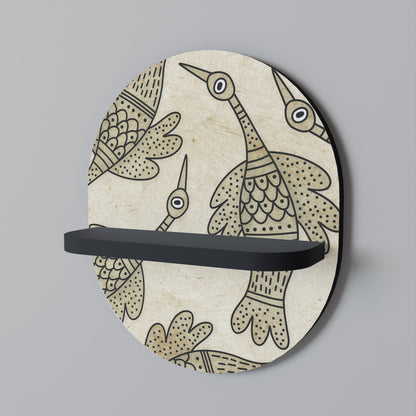 ALMONDINE SONGBIRD Art Shelf