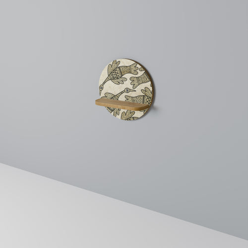 ALMONDINE SONGBIRD Art Shelf