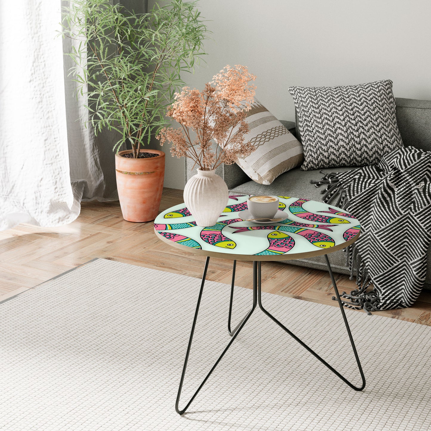 INDIAN FISH Coffee Table