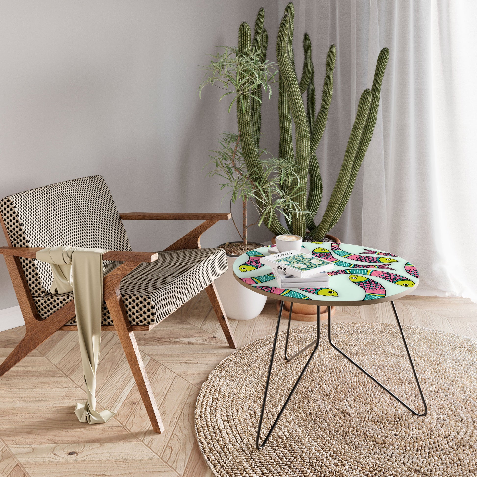 Table basse INDIAN FISH 69