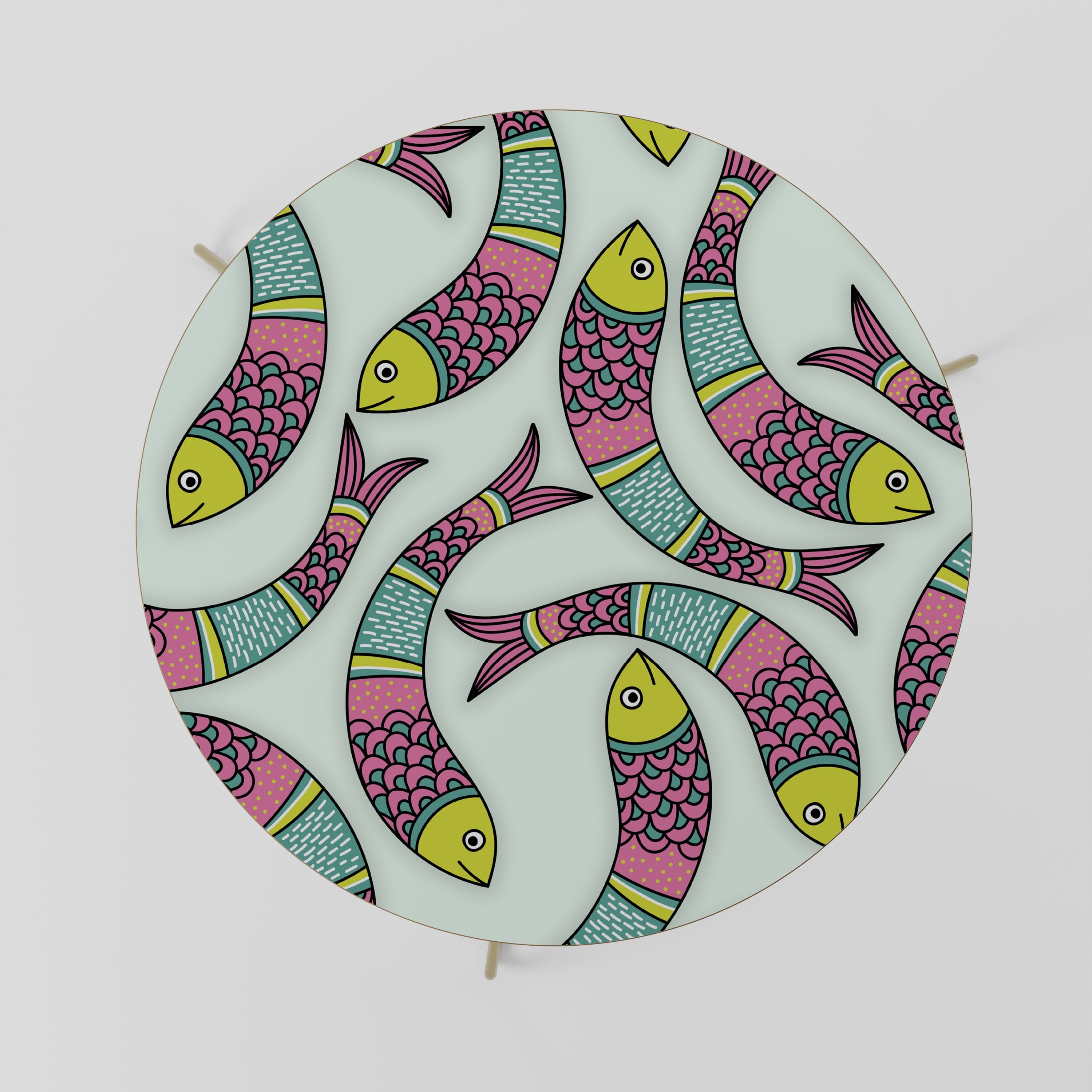 Table basse INDIAN FISH 69