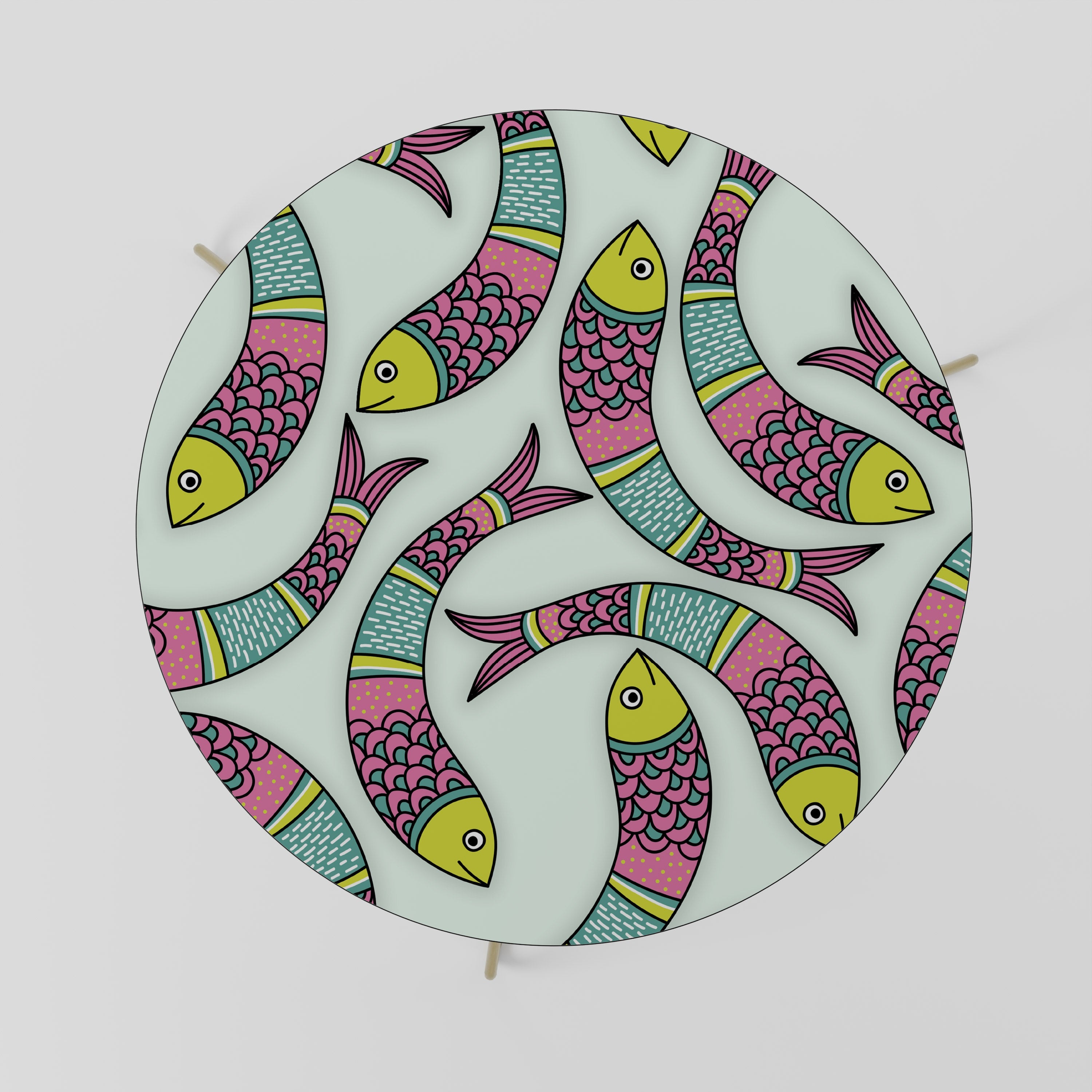 Table basse INDIAN FISH 69