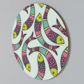 INDIAN FISH Round Wall Art