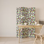 INDIAN FISH 3-Panel Room Divider