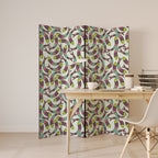 INDIAN FISH 4-Panel Room Divider