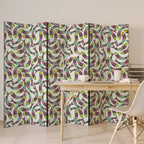 INDIAN FISH 6-Panel Room Divider