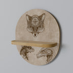 STEAMPUNK TRIO Art Shelf