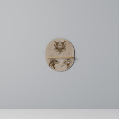 STEAMPUNK TRIO Art Shelf