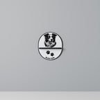 BORDER COLLIE Art Shelf