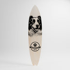 BORDER COLLIE Surfboard Decorative Panel