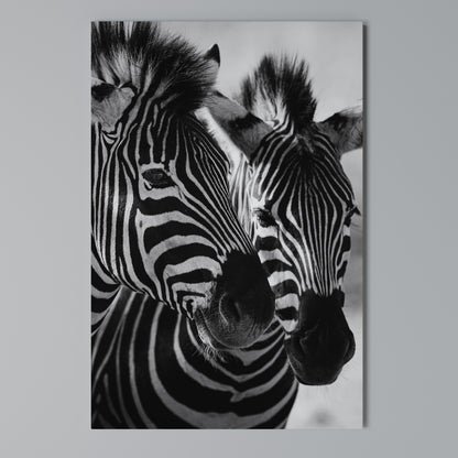 STRIPED SYMPHONY Vertical Canvas Print