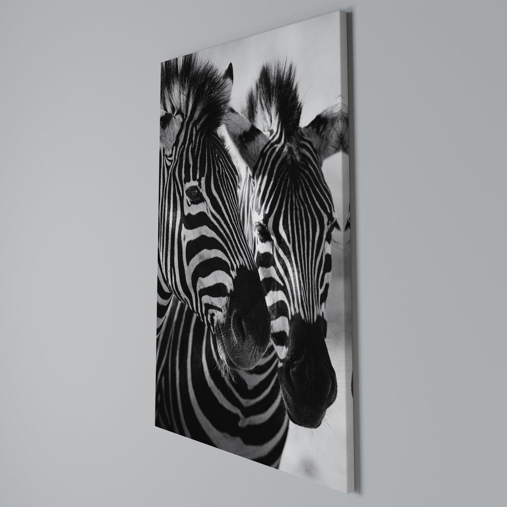 STRIPED SYMPHONY Vertical Canvas Print