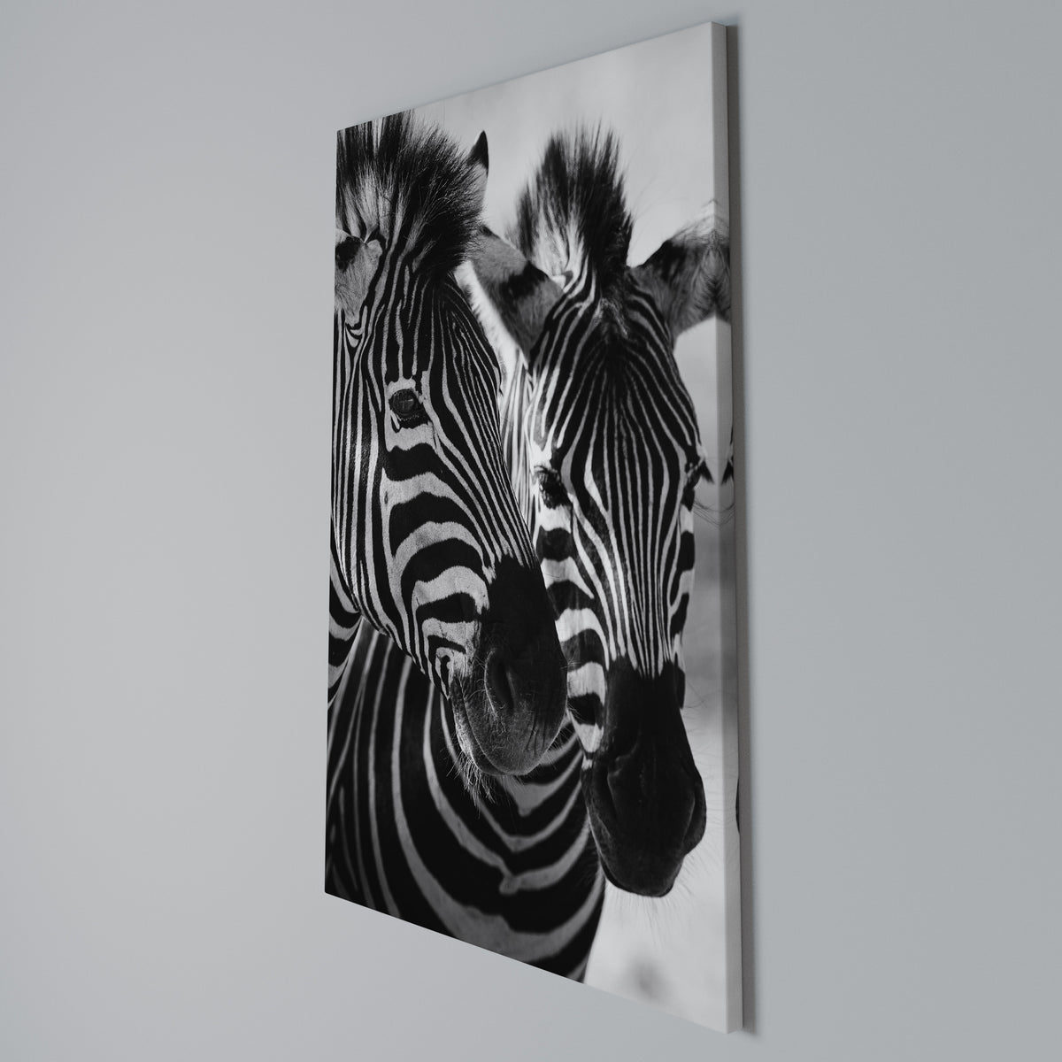 STRIPED SYMPHONY Vertical Canvas Print