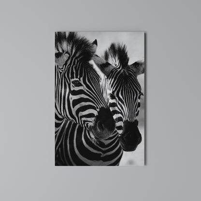 STRIPED SYMPHONY Vertical Canvas Print