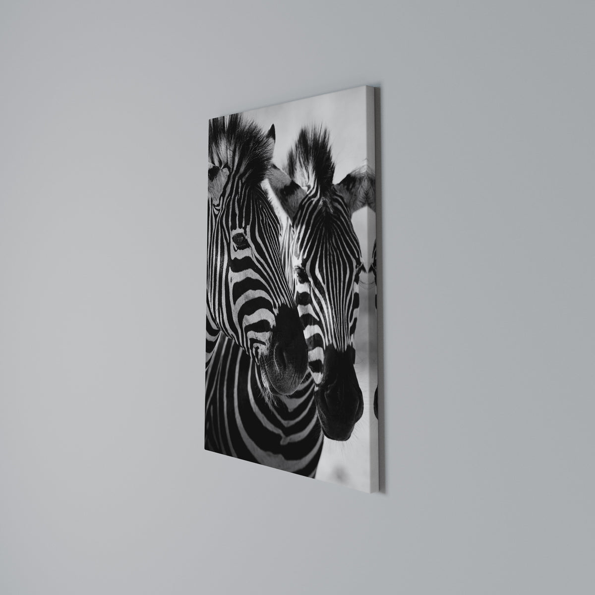 STRIPED SYMPHONY Vertical Canvas Print