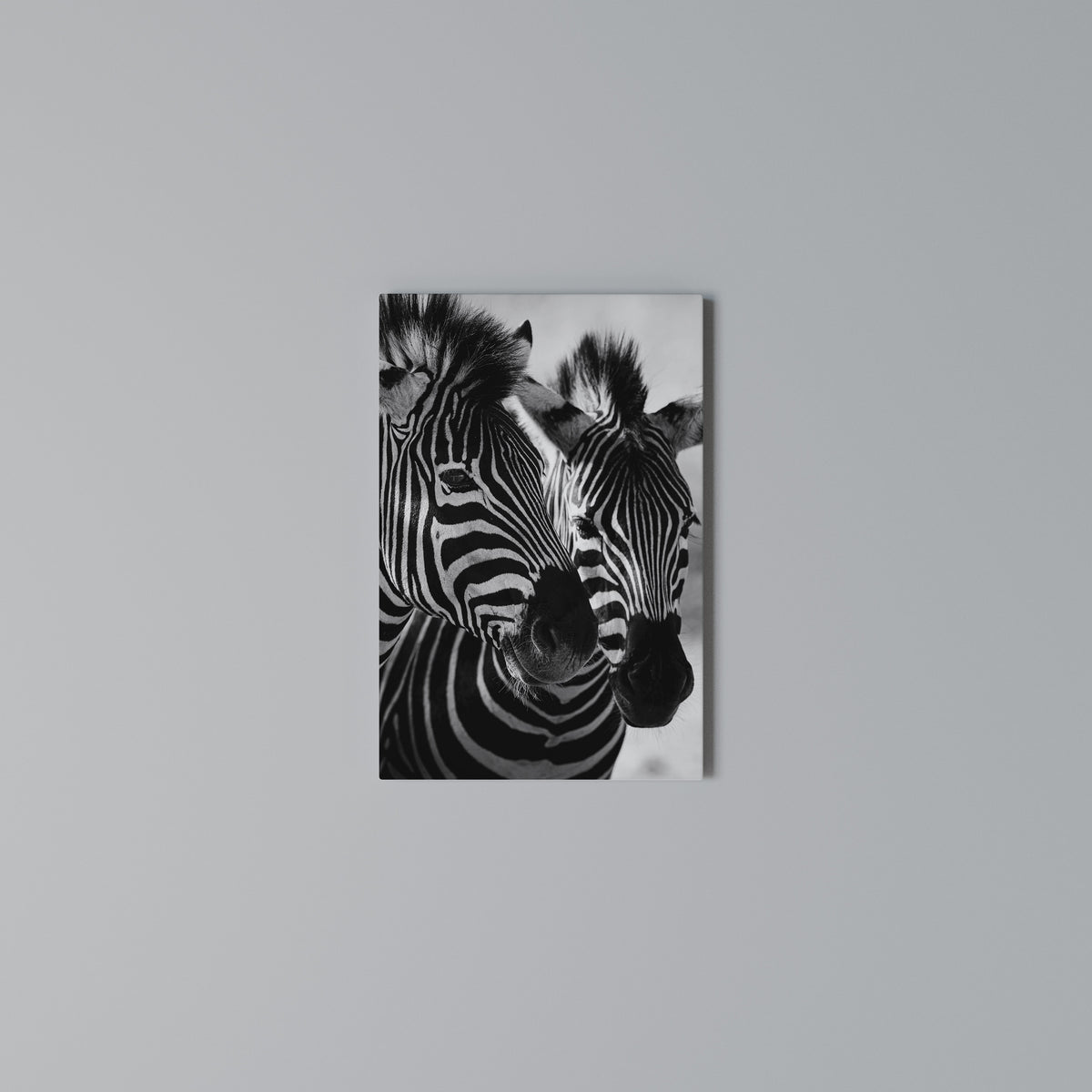 STRIPED SYMPHONY Vertical Canvas Print