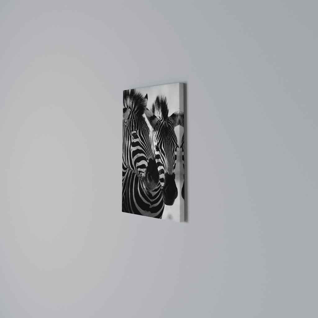 STRIPED SYMPHONY Vertical Canvas Print