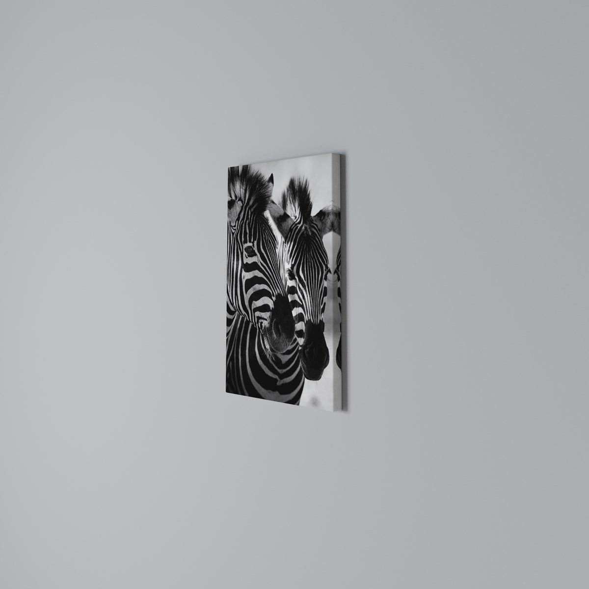 STRIPED SYMPHONY Vertical Canvas Print