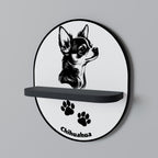 CHIHUAHUA DOG Art Shelf