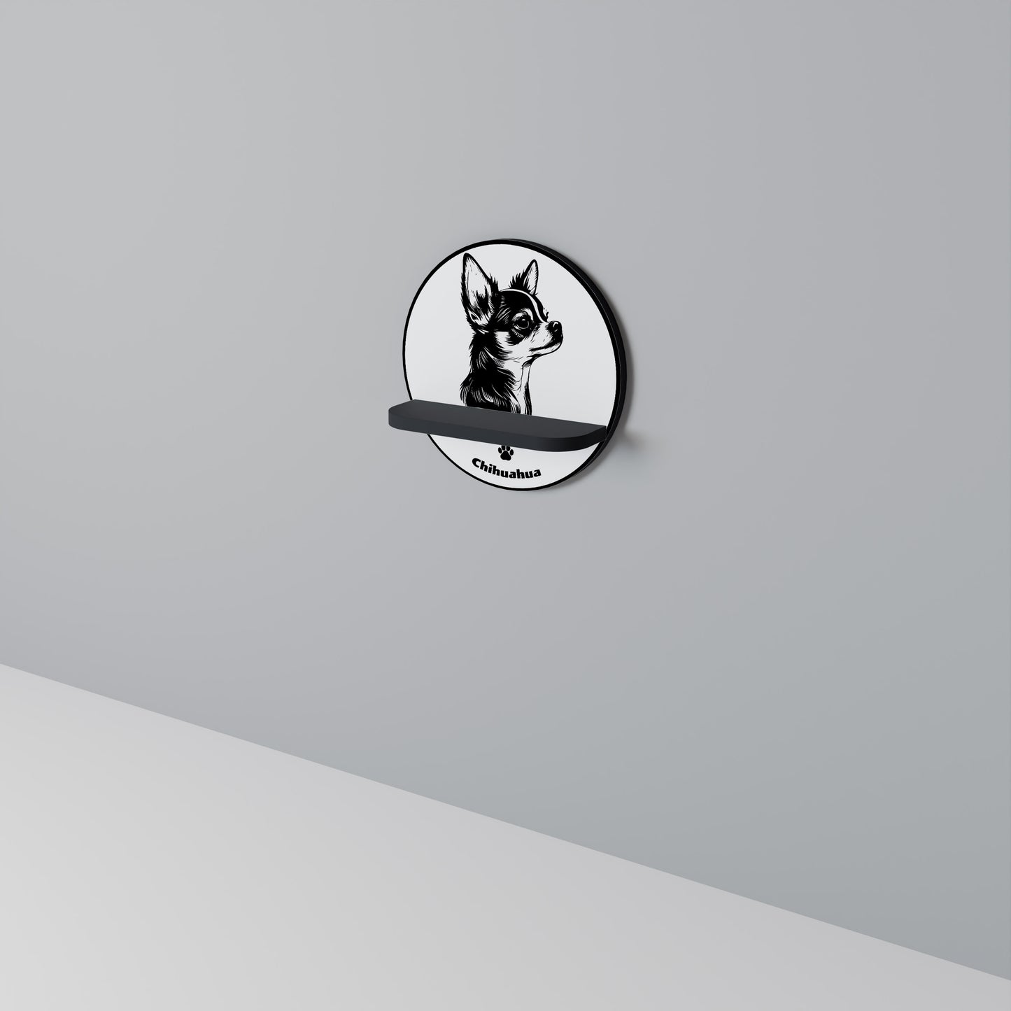 CHIHUAHUA DOG Art Shelf