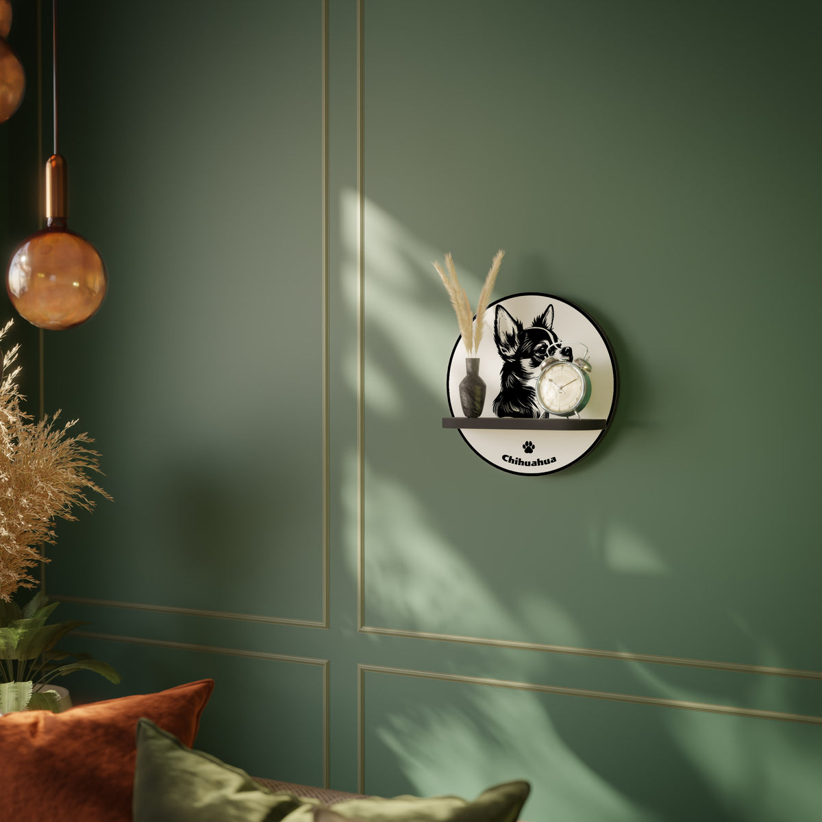 CHIHUAHUA DOG Art Shelf