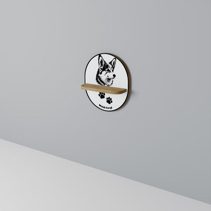 WELSH CORGI PEMBROKE Art Shelf