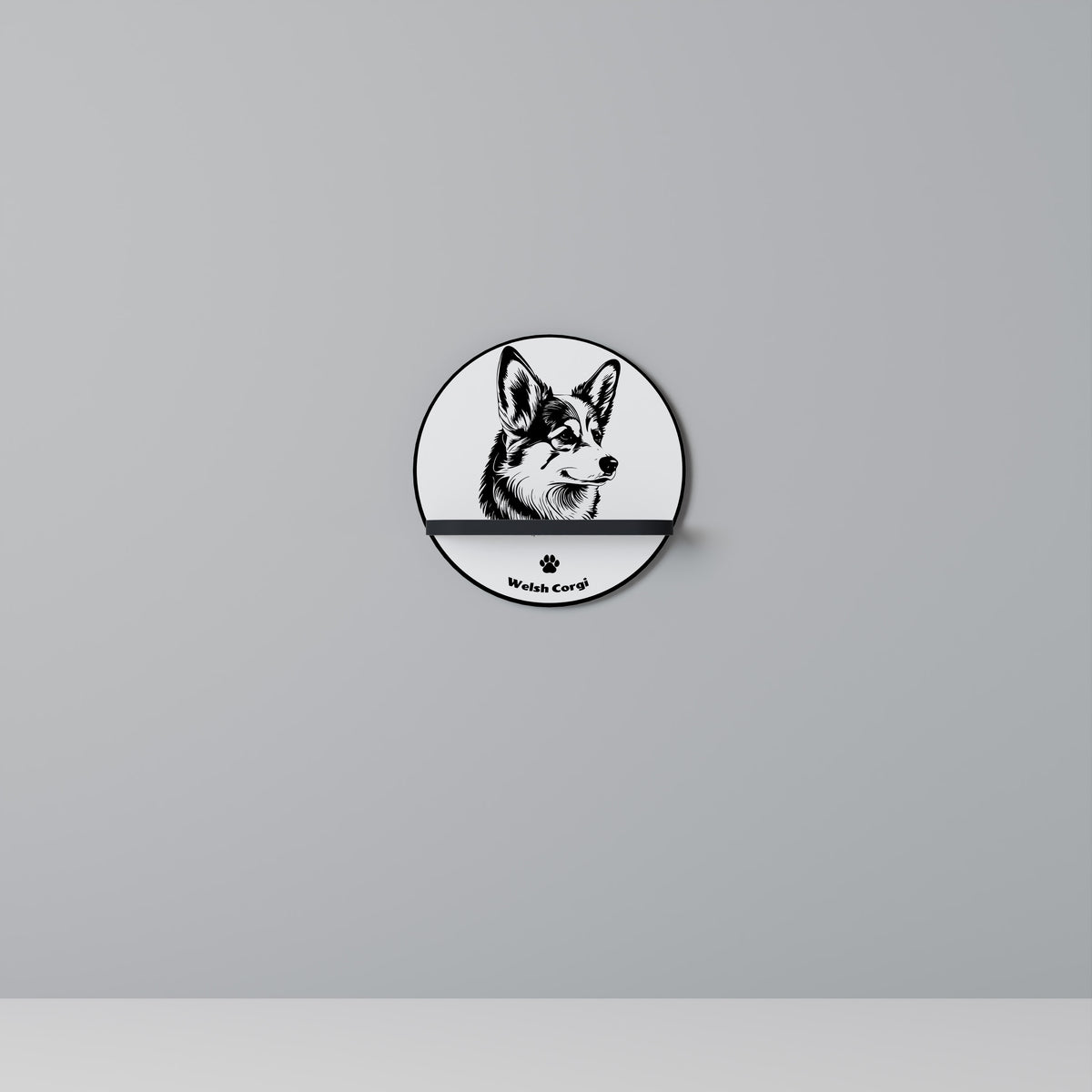 WELSH CORGI PEMBROKE Art Shelf