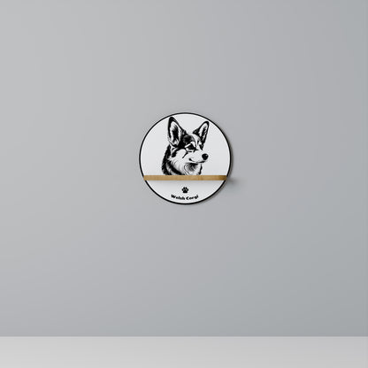WELSH CORGI PEMBROKE Art Shelf