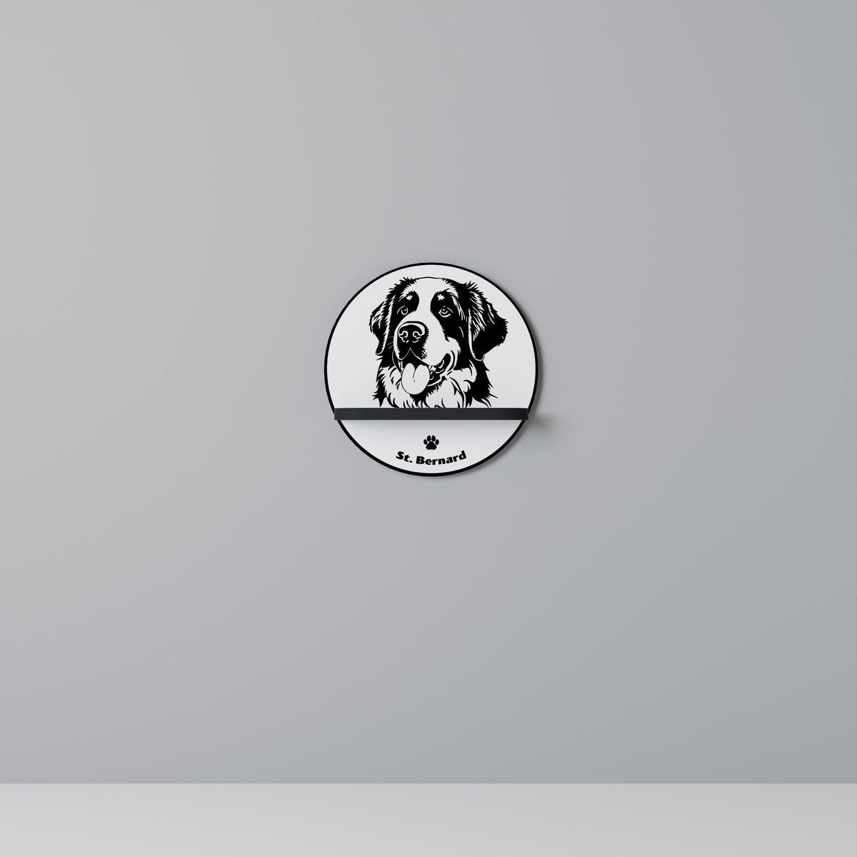 SAINT BERNARD Art Shelf