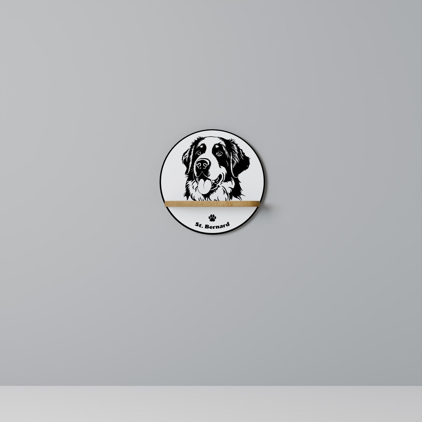 SAINT BERNARD Art Shelf